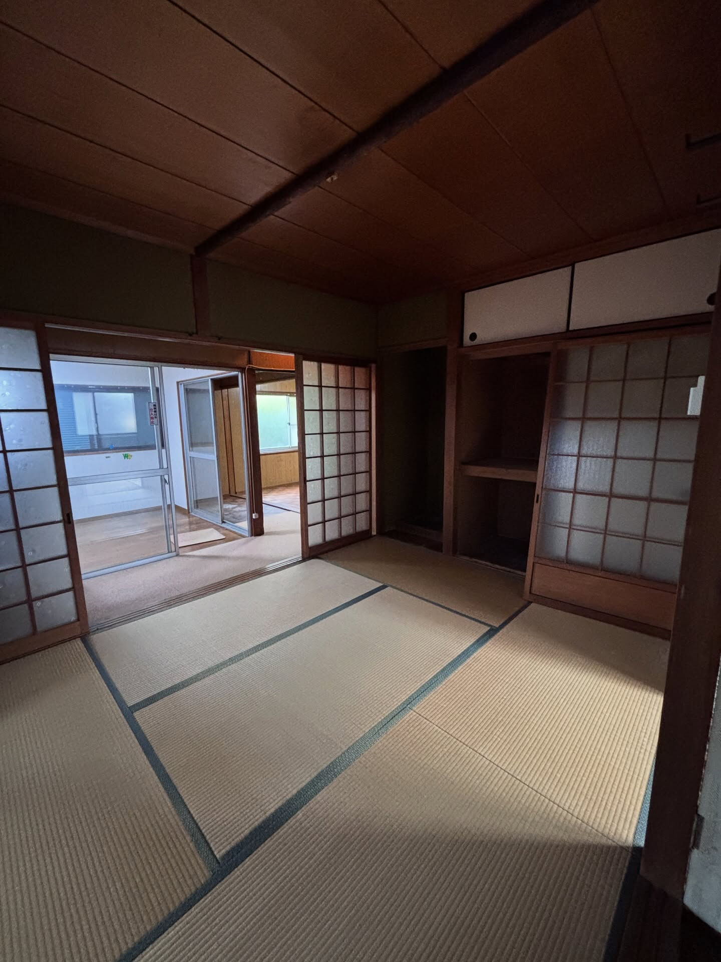 平屋リノベーション現場にて