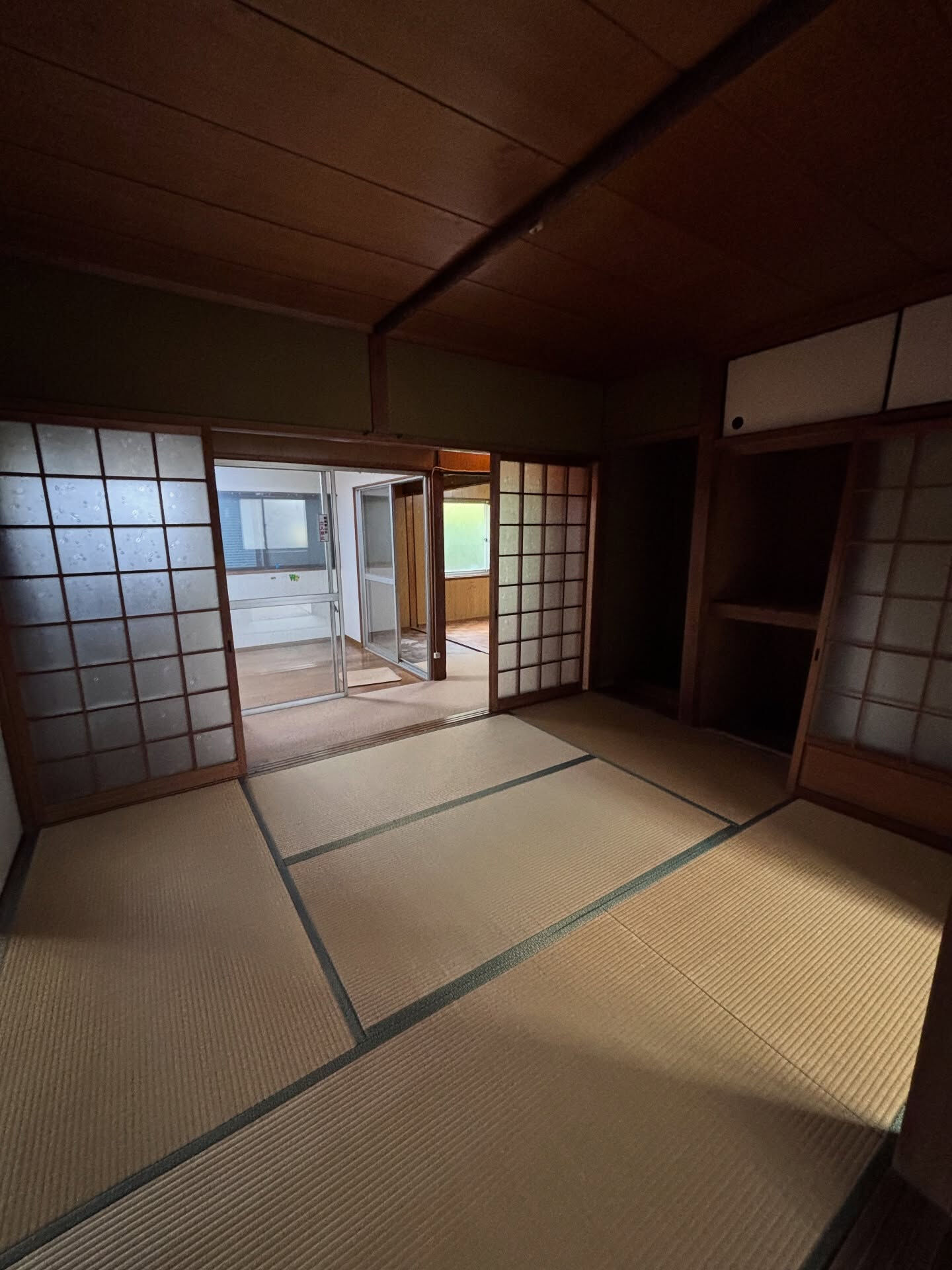 平屋リノベーション現場にて