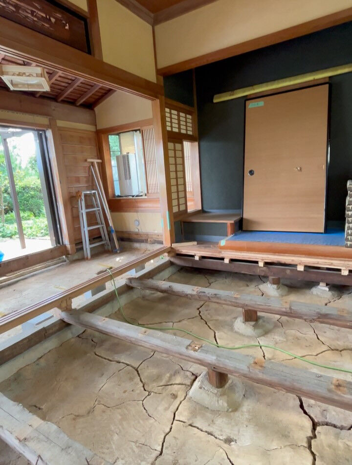 古民家リフォーム現場にて✨✨