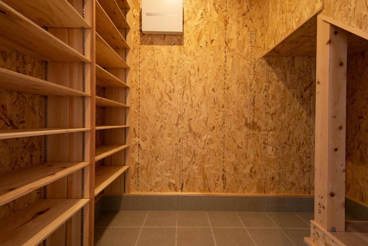 家族が多くても他収納でスッキリお住まい